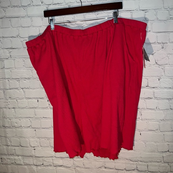 BRAND NWT Liz & Me red shorts size 5X - Picture 2 of 8